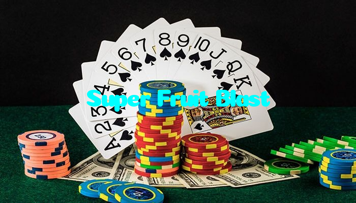 Super Fruit Blast casino presented on mobile device in Pakistan with slots and live games